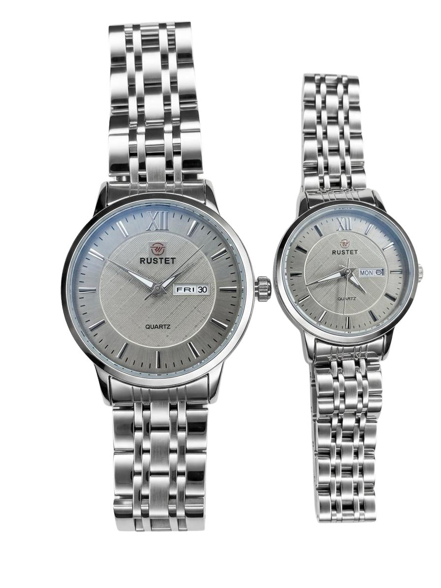 RUSTET-1006-GREY WITH SILVER-COUPLES EDITION