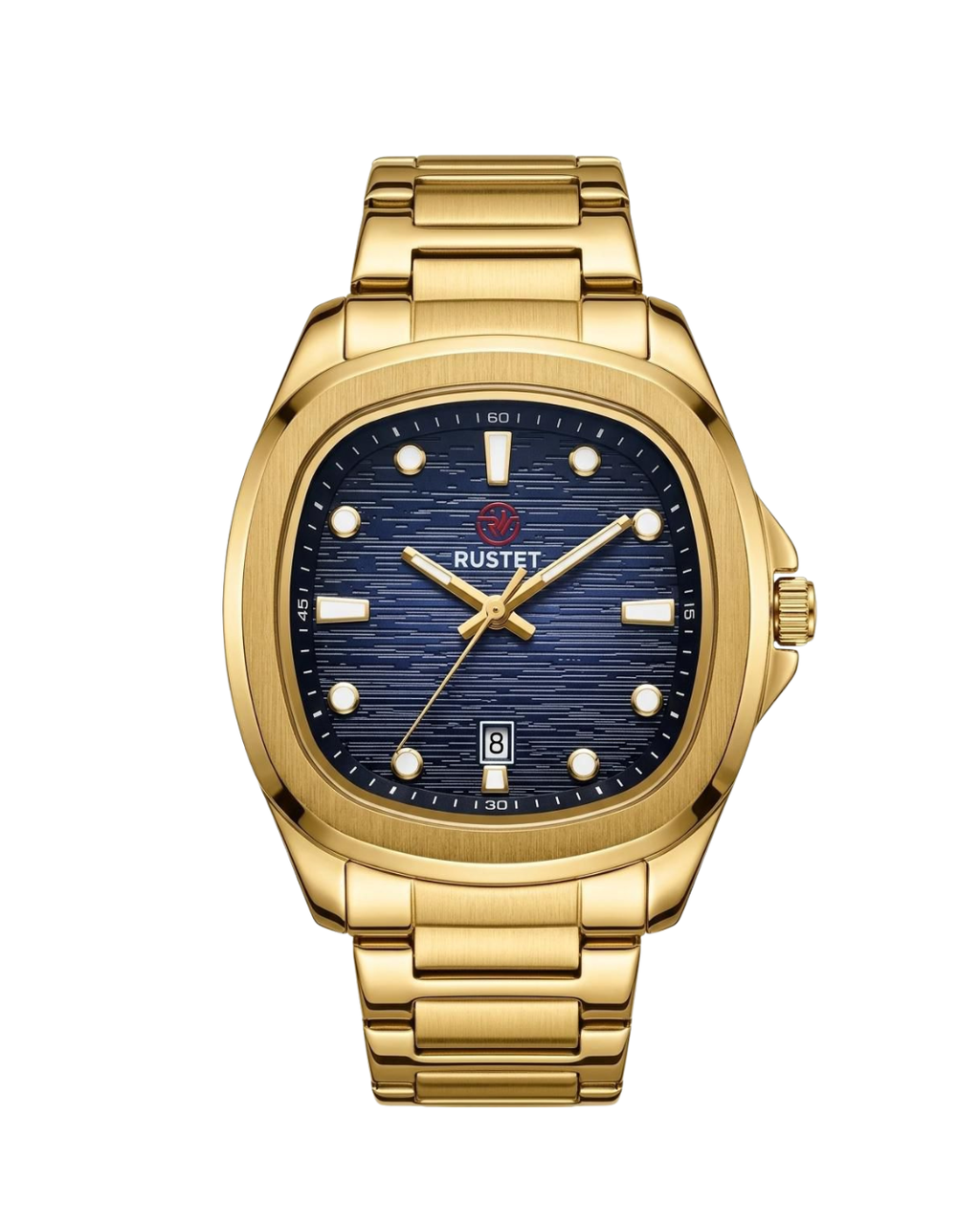 RUSTET-1058- BLUE WITH GOLD