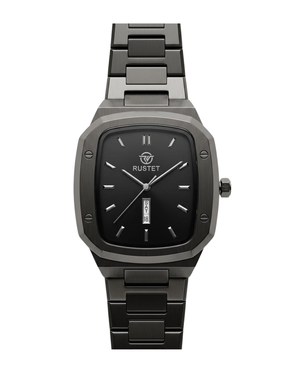 RUSTET-1018-BLACK WITH BLACK