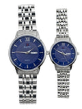RUSTET-1006-BLUE WITH SILVER-COUPLES EDITION