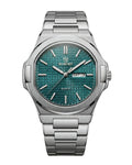 RUSTET-1045-DARK GREEN WITH SILVER