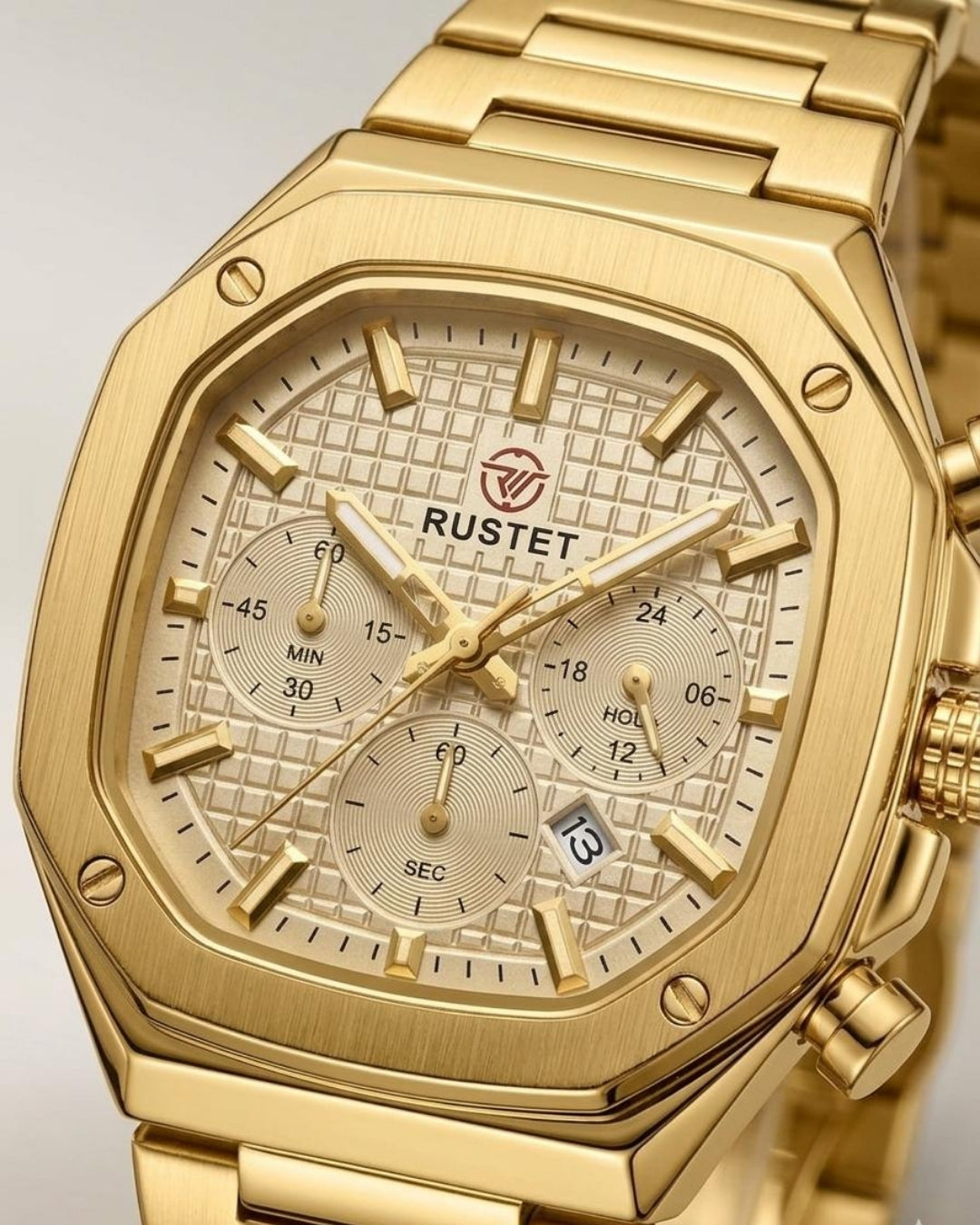 RUSTET-1065-BEIGE WITH GOLDEN