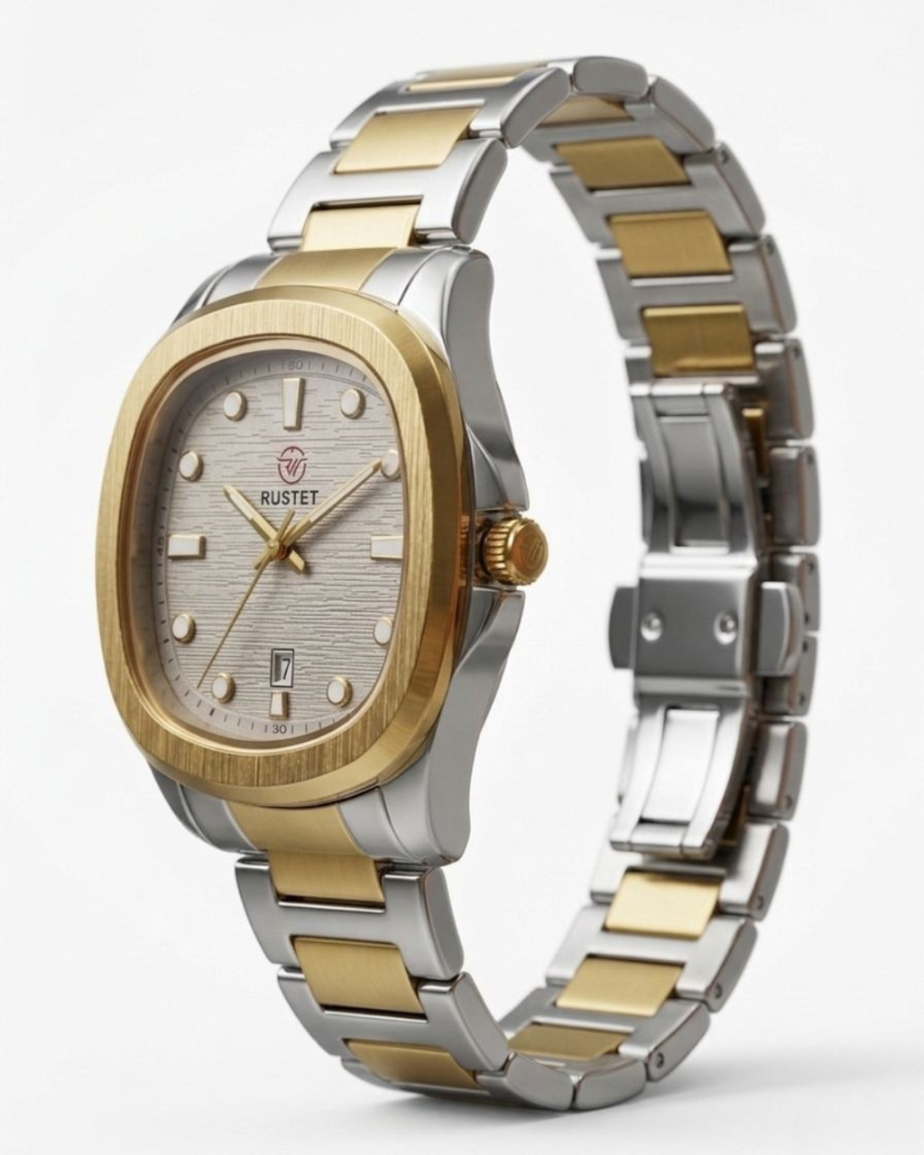 RUSTET-1058-GREY WITH SIVER&&GOLD