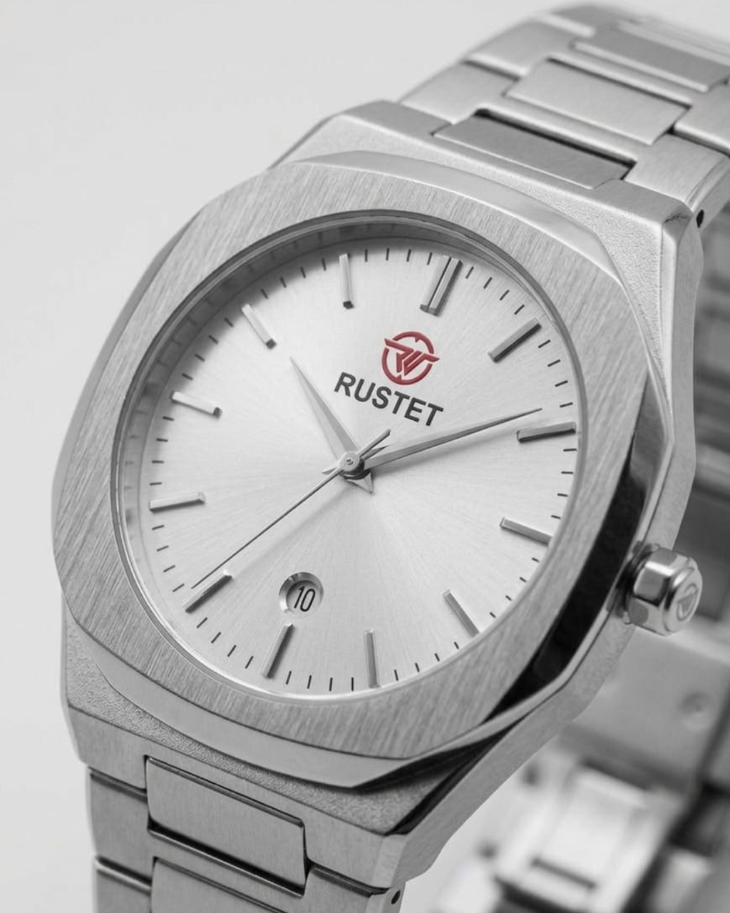 RUSTET-1019-SILVER WITH SILVER