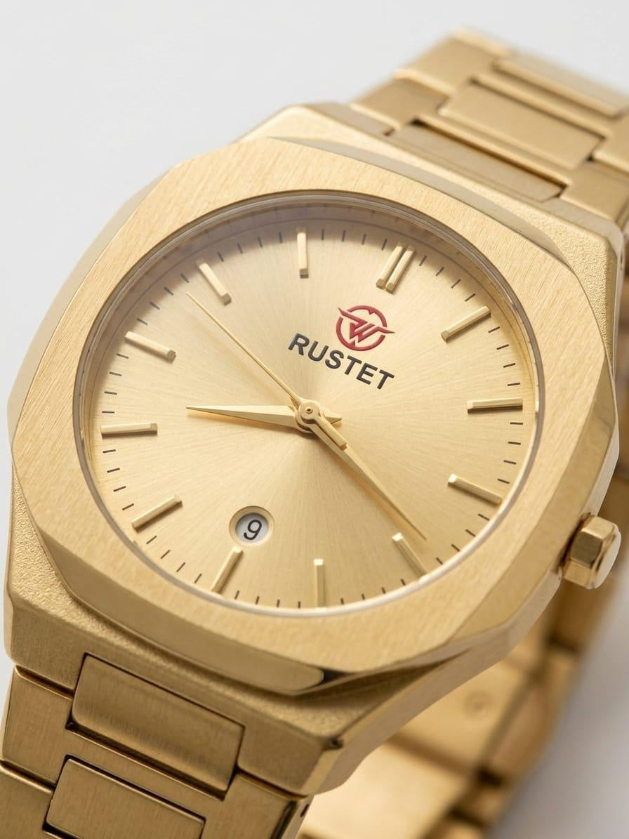 RUSTET-1019-GOLD WITH GOLD