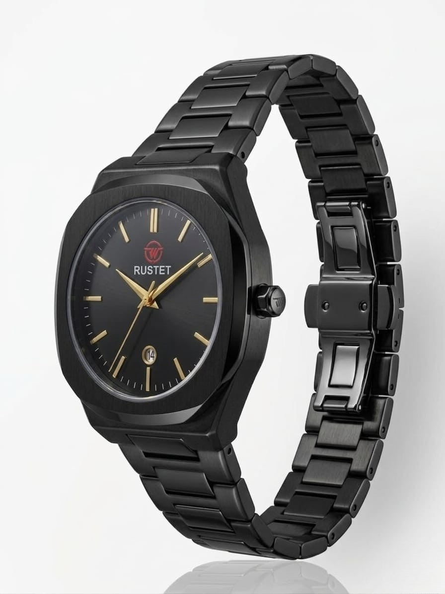 RUSTET-1019 BLACK WITH BLACK
