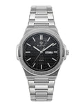 RUSTET-1045-BLACK WITH SILVER