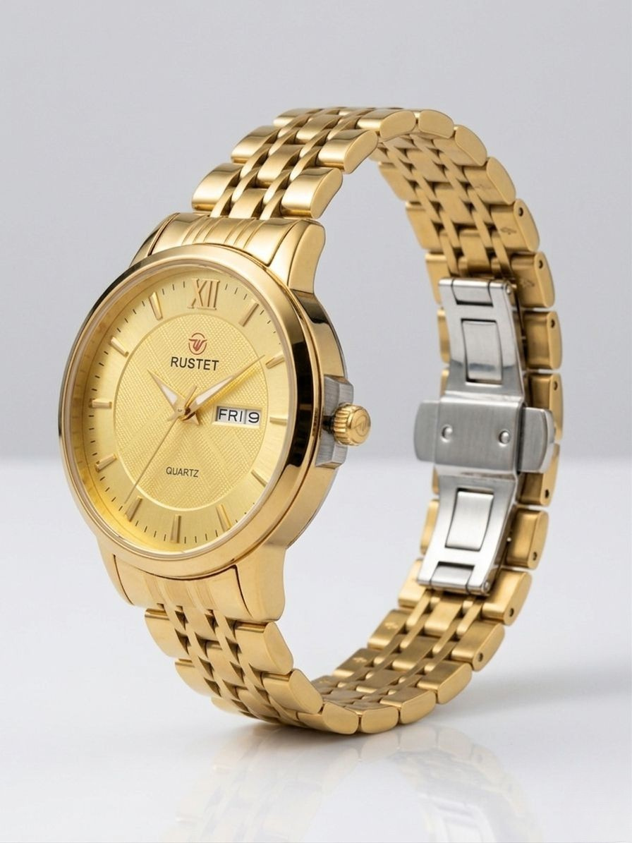 RUSTET-6006-GOLD WITH GOLD FOR HER