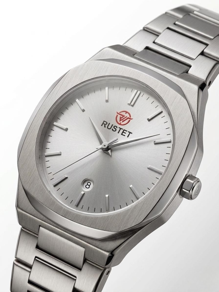 RUSTET-1019 SILVER WITH SILVER