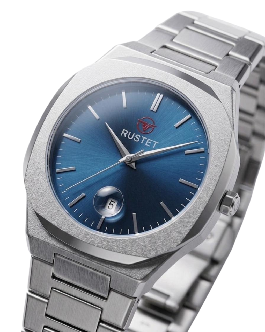 RUSTET-1019-BLUE WITH SILVER