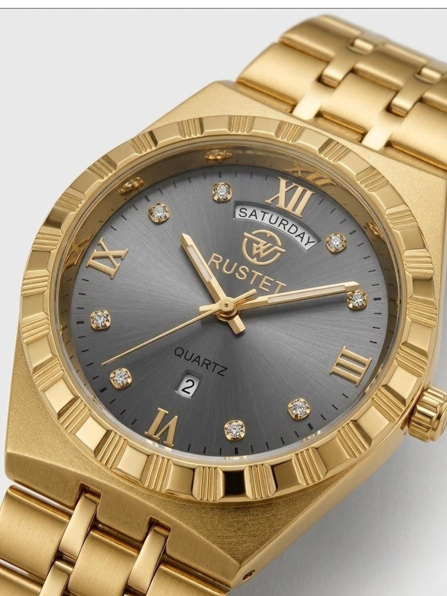 RUSTET-1062 GOLDEN WITH GREY