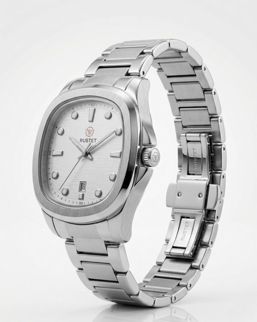 RUSTET-1058-SILVER WITH WHITE