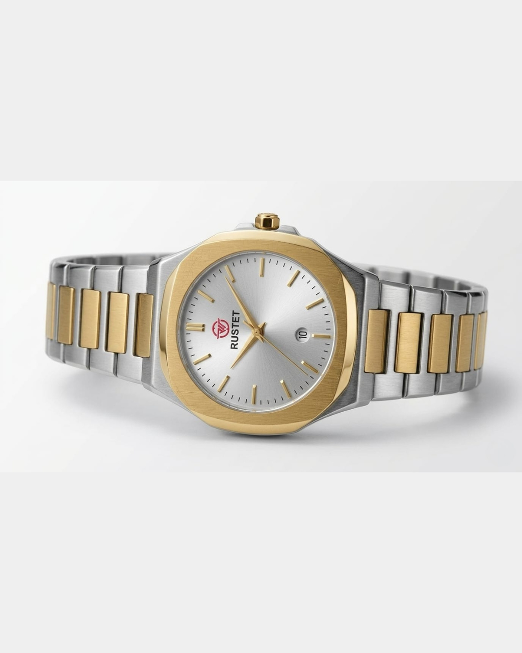 RUSTET-1019- SILVER WITH GOLD&SILVER