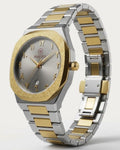 RUSTET-1019 ARABIC DIAL EDITION-DARK GREY WITH SILVER&GOLDEN