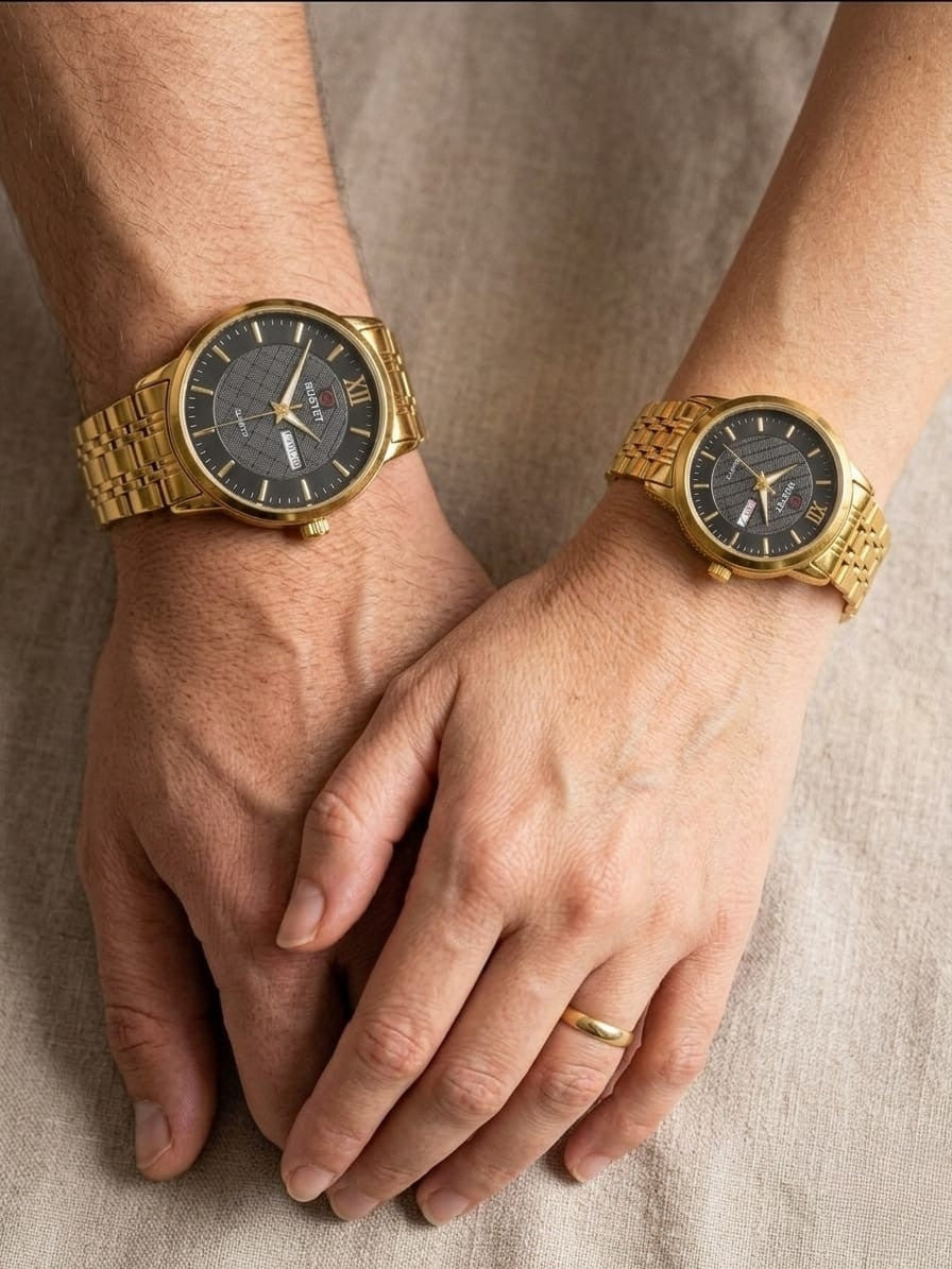 RUSTET-1006-BLACK WITH GOLD-COUPLES EDITION