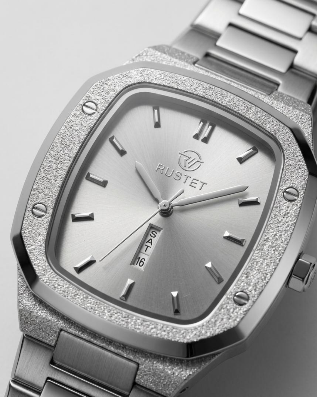 RUSTET-1018-SILVER WITH SILVER
