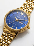 RUSTET-6006-BLUE WITH GOLD FOR HER