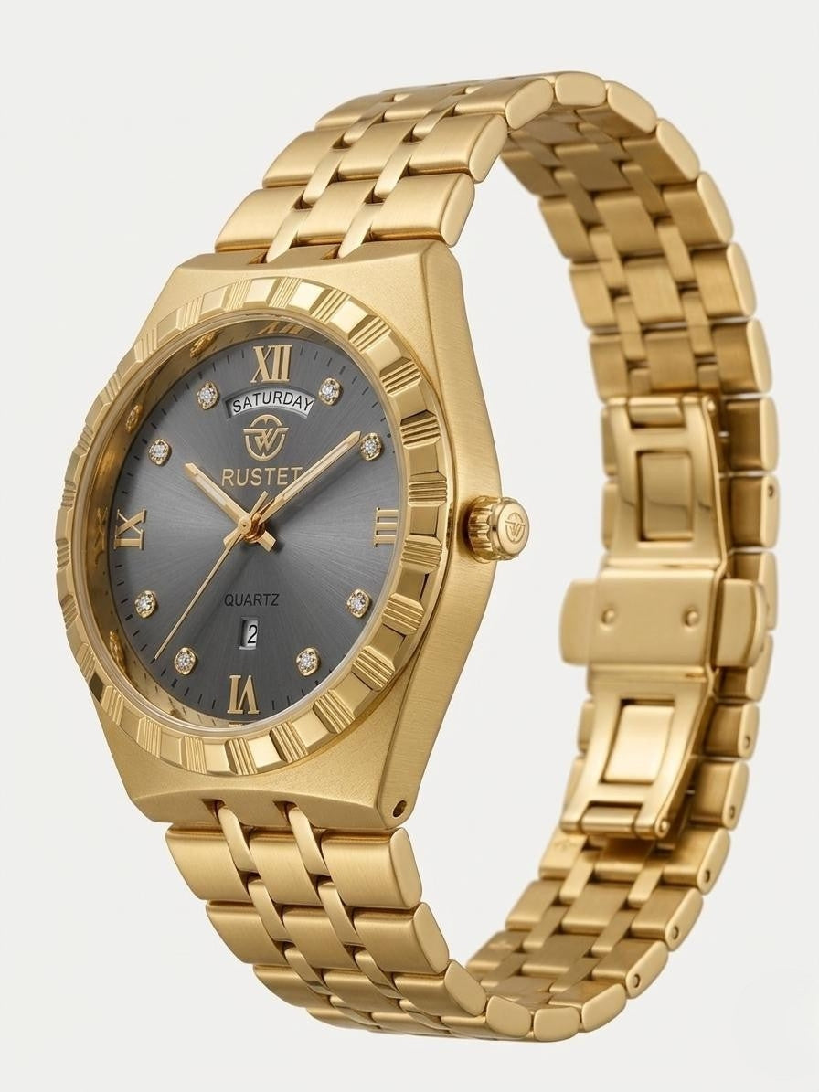 RUSTET-1062 GOLDEN WITH GREY