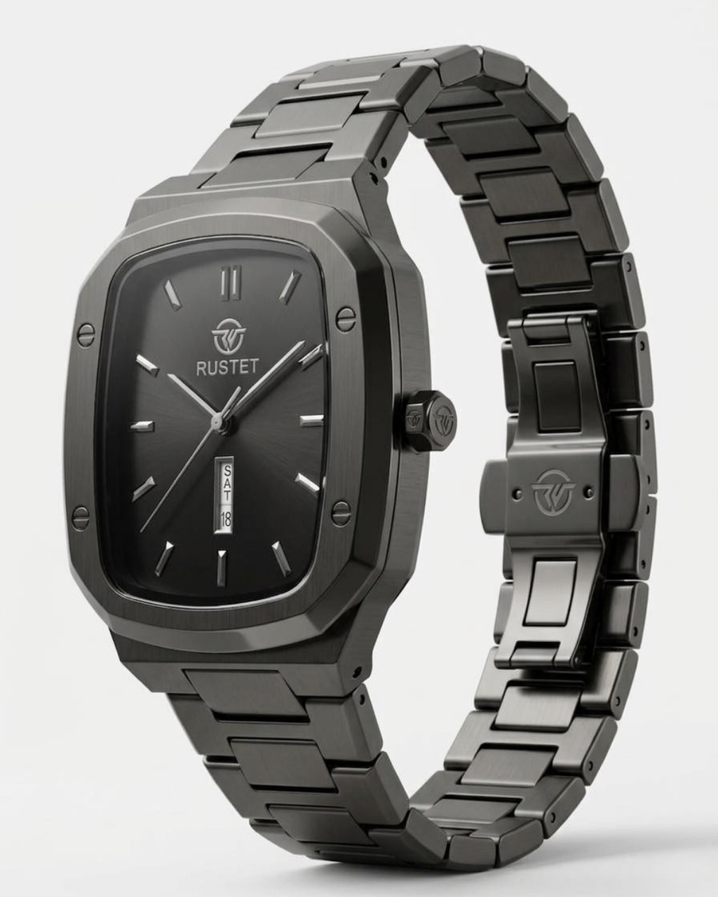 RUSTET-1018-BLACK WITH BLACK