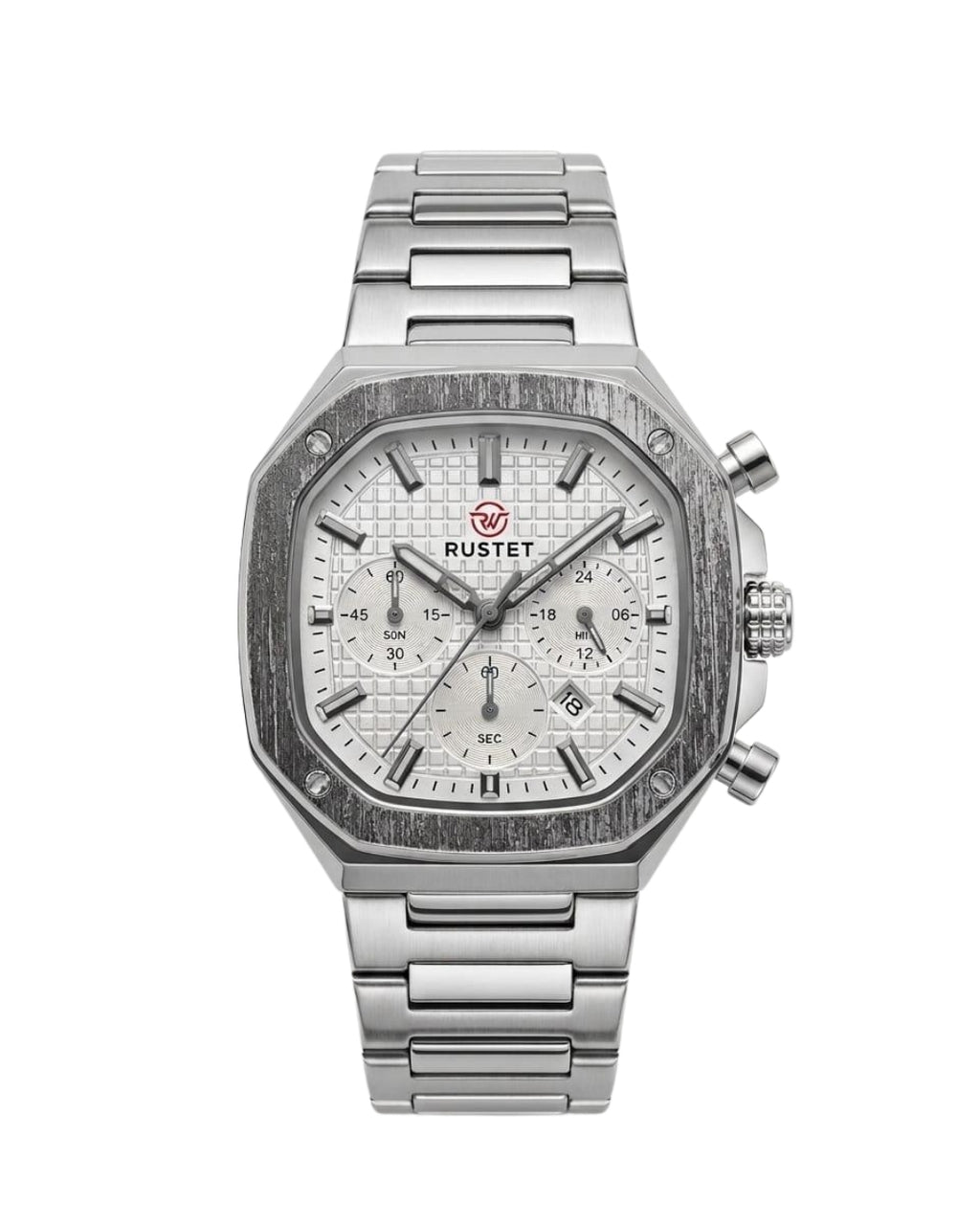RUSTET-1065-SILVER WITH SILVER