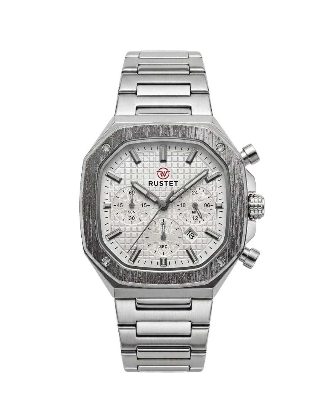 RUSTET-1065-SILVER WITH SILVER