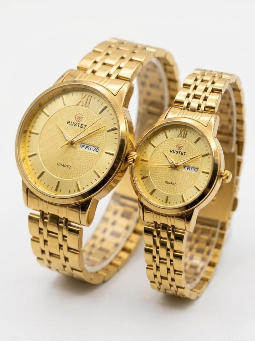 RUSTET-1006-GOLD WITH GOLD-COUPLES EDITION