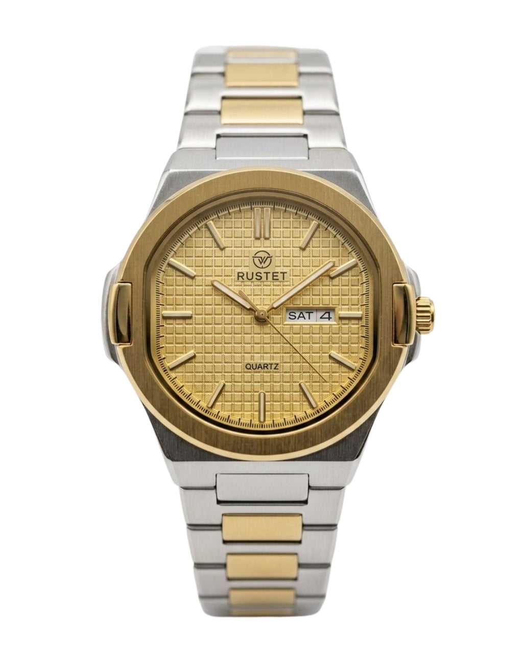 RUSTET-1045-GOLDEN WITH SILVER&GOLDEN