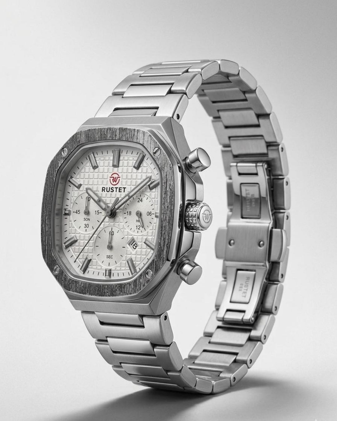 RUSTET-1065-SILVER WITH SILVER