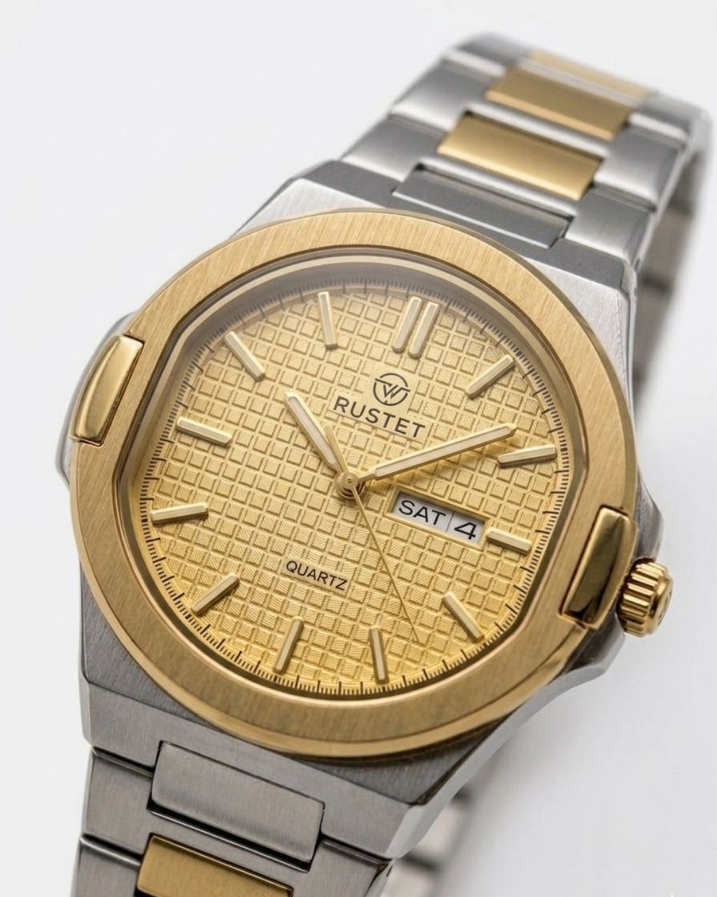RUSTET-1045-GOLDEN WITH SILVER&GOLDEN