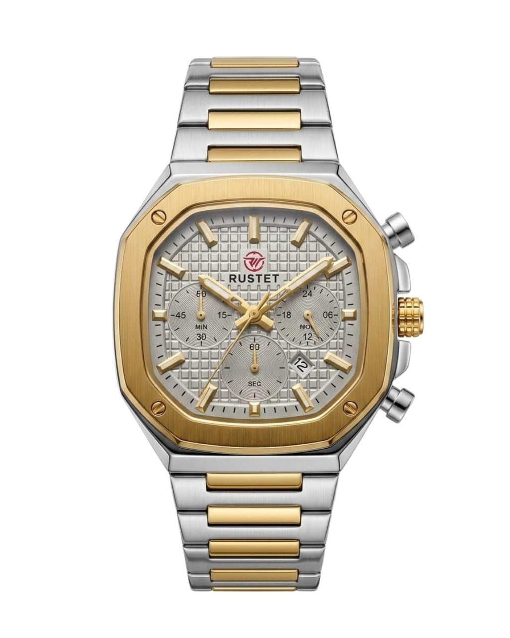 RUSTET-1065-GREY WITH SILVER&GOLDEN
