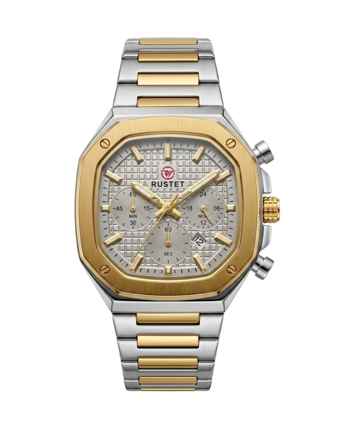 RUSTET-1065-GREY WITH SILVER&GOLDEN