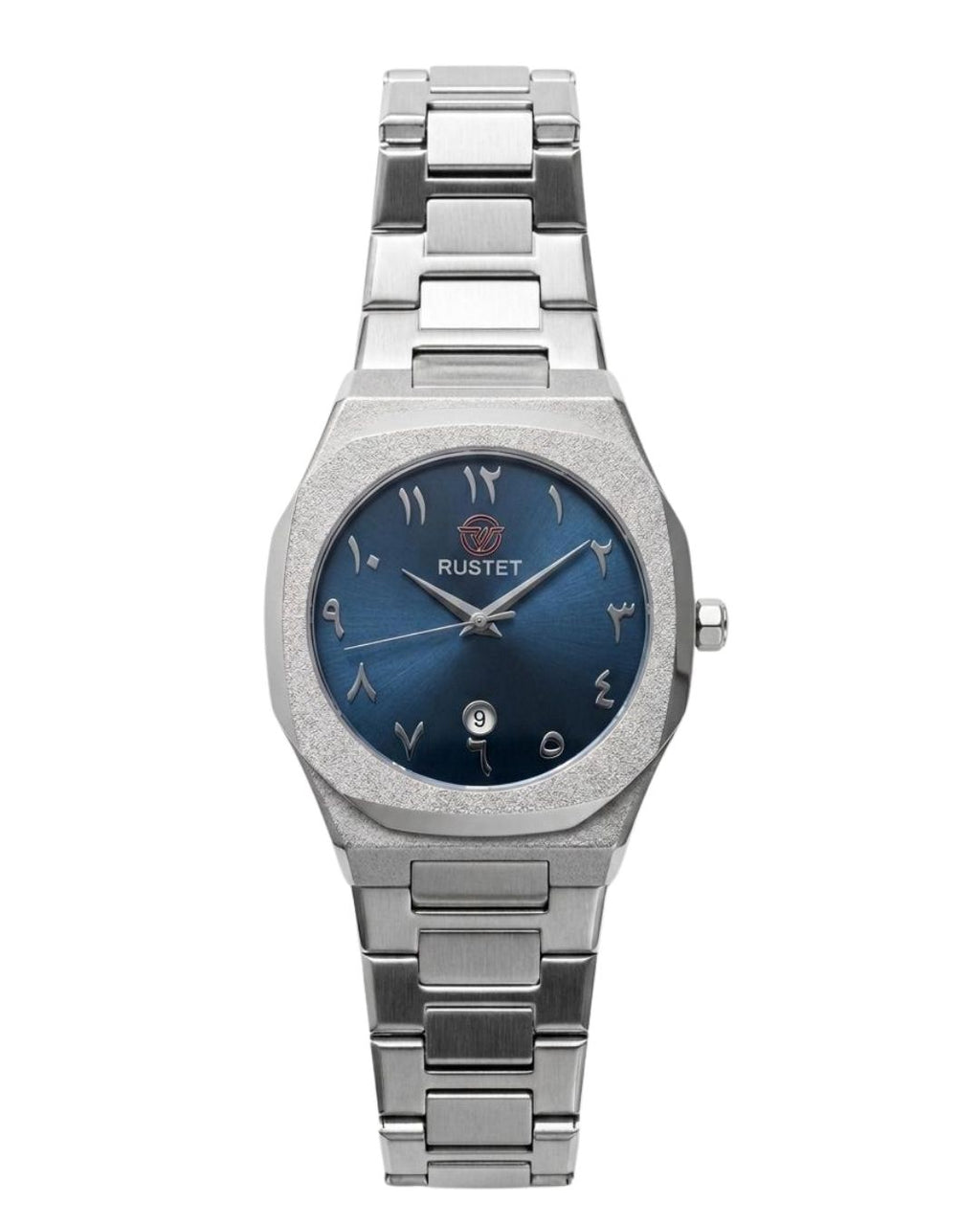 RUSTET-1019 ARABIC DIAL EDITION-BLUE WITH SILVER