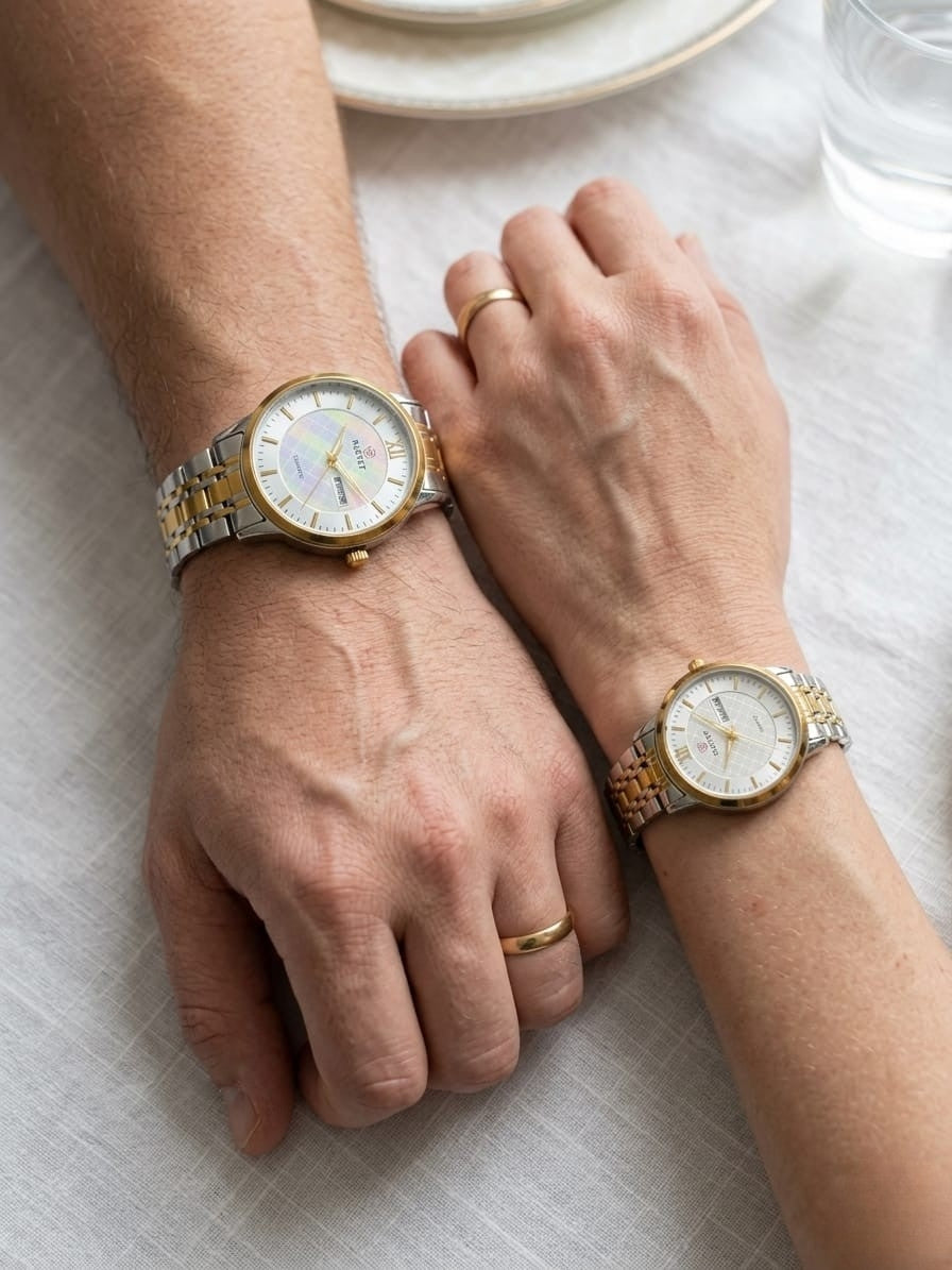 RUSTET-1006-GREY WITH SILVER-COUPLES EDITION
