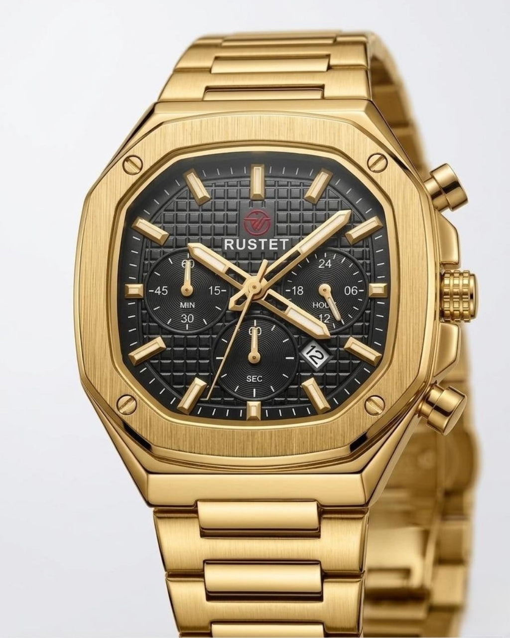 RUSTET-1065-BLACK WITH GOLDEN