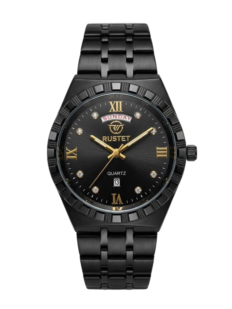 RUSTET-1062 BLACK WITH BLACK