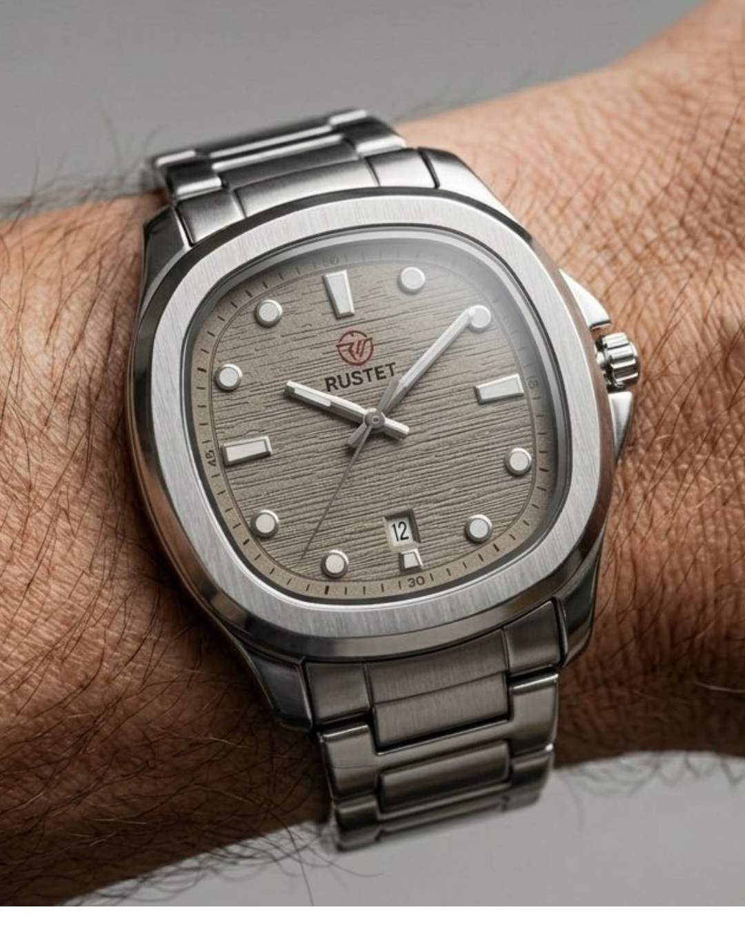 RUSTET-1058-GREY WITH SILVER