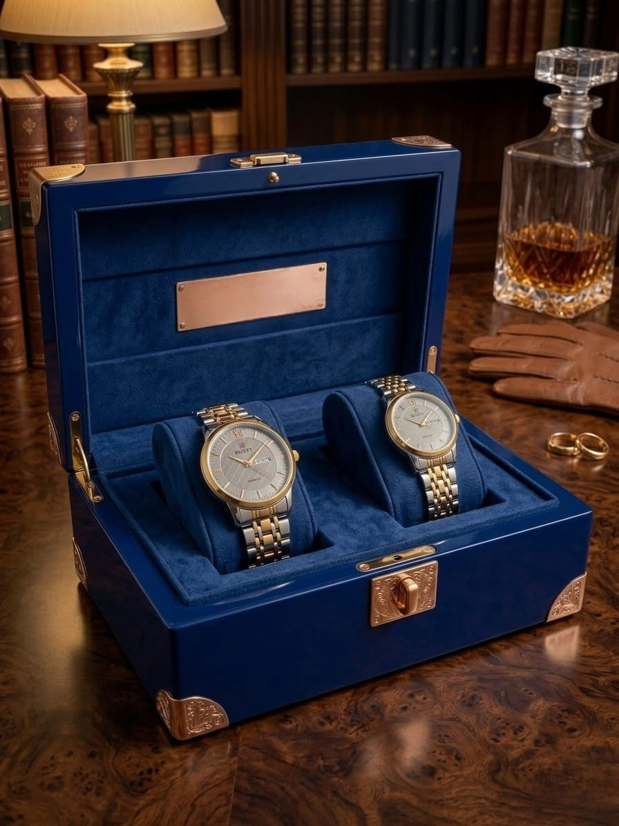 RUSTET-1006-GREY WITH SILVER&GOLD-COUPLES EDITION