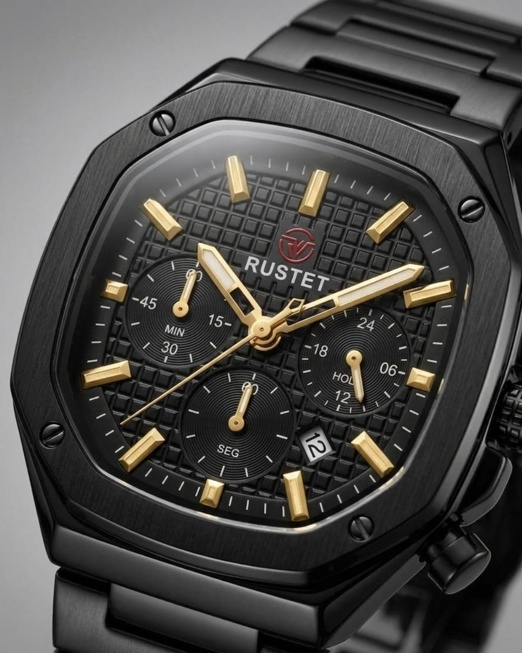 RUSTET-1065-BLACK WITH BLACK