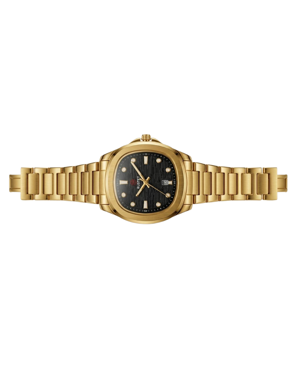 RUSTET-1058-BLACK WITH GOLD