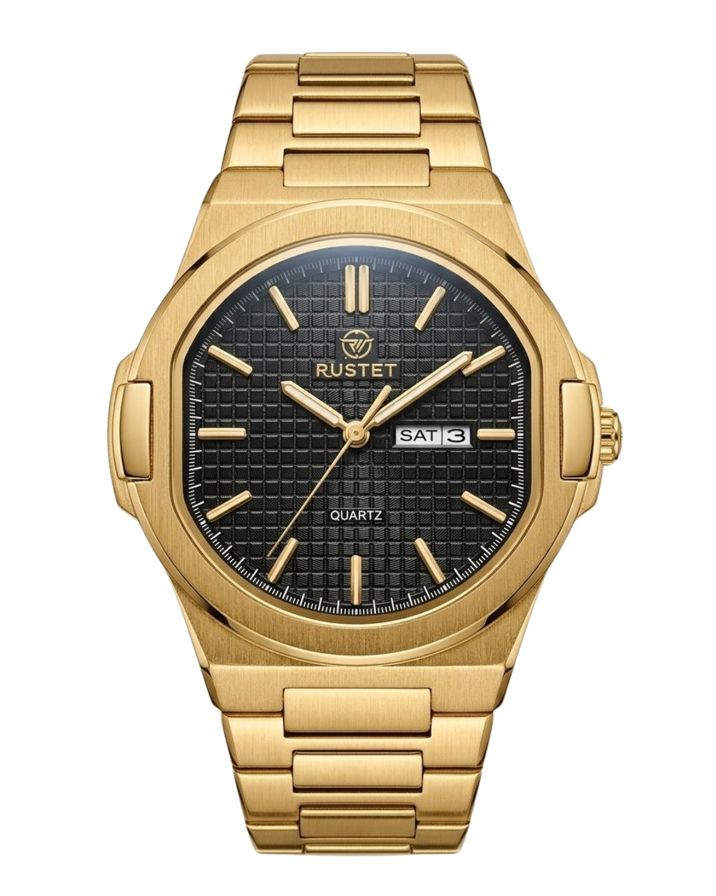 RUSTET-1045-BLACK WITH GOLDEN
