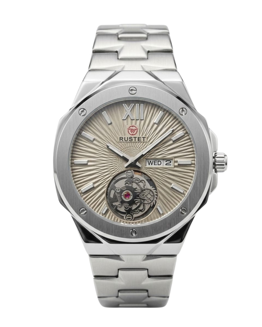RUSTET-1053-GREY WITH SILVER
