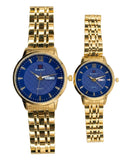 RUSTET-1006-BLUE WITH GOLD-COUPLES EDITION