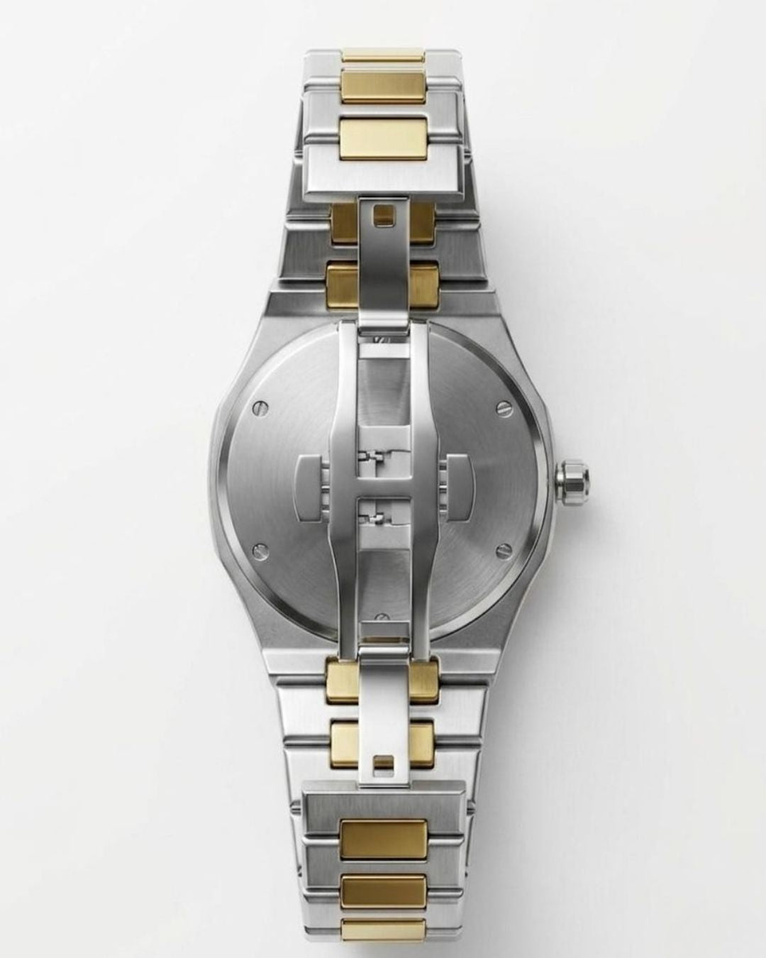 RUSTET-1019 ARABIC DIAL EDITION-BLUE WITH SILVER&GOLDEN
