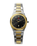 RUSTET-1019 ARABIC DIAL EDITION-BLACK WITH SILVER AND GOLD
