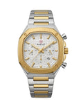 RUSTE-1065-WHITE WITH SILVER&GOLDEN
