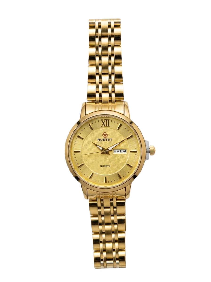 RUSTET-6006-GOLD WITH GOLD FOR HER