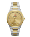 RUSTET-1019 ARABIC DIAL EDITION-GOLDEN WITH GOLDEN&SILVER