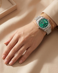 RUSTET-1040-GREE&SILVER-WOMEN EDITION