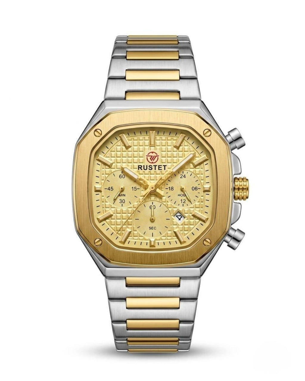RUSTET-1065-GOLDEN WITH SILVER AND GOLDEN