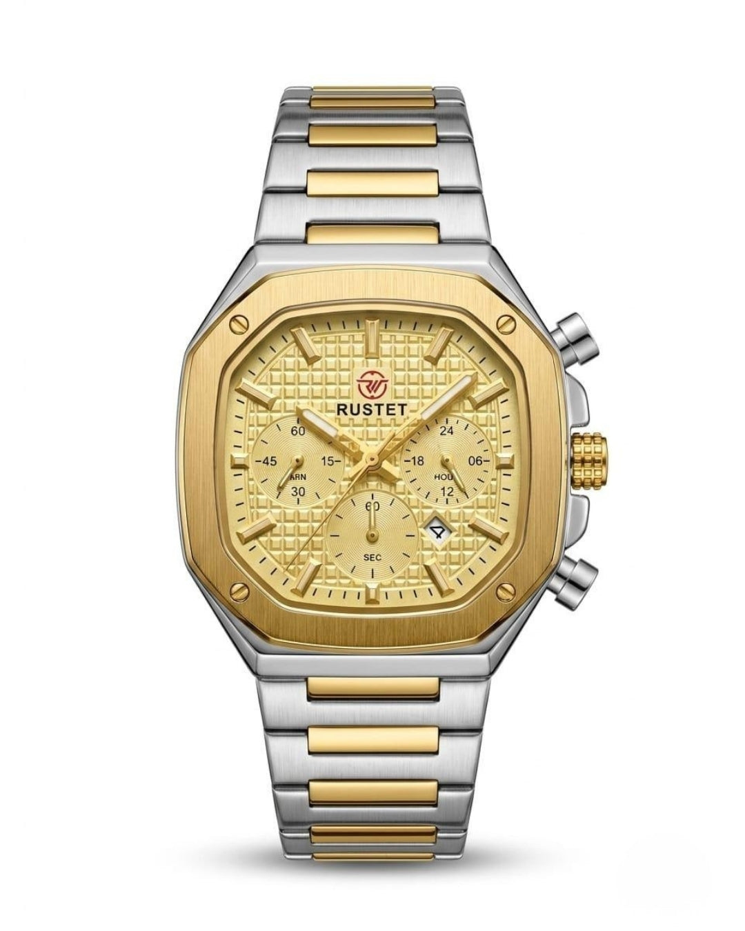 RUSTET-1065-GOLDEN WITH SILVER AND GOLDEN